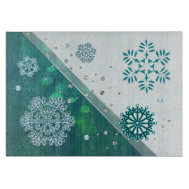 Snowflake Jeweled 3D Snijplank