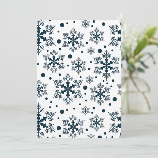 Snowflake Kaart (Staand voorkant)