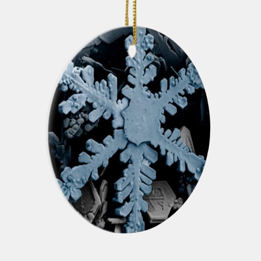 Snowflake Keramisch Ornament (Rechts)