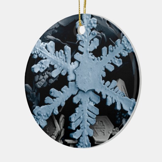 Snowflake Keramisch Ornament (Links)