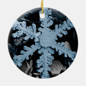 Snowflake Keramisch Ornament (Achterkant)