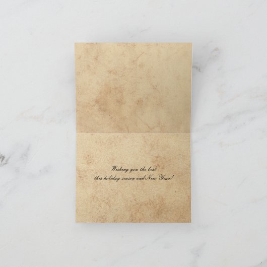  Snowflake kerst Feestdagen Kaart (Binnen)