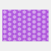 Snowflake kerst inpakpapier vel (Voorkant 2)