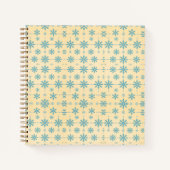  Snowflake kerst Notitieboek (Voorkant)