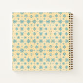 Snowflake kerst Notitieboek (Achterkant)