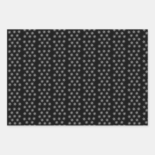 Snowflake kerstbladen Pakpapier pinguïn Inpakpapier Vel (Voorkant 3)