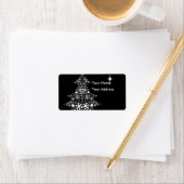 Snowflake kerstboom etiket (Insitu)