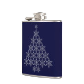 Snowflake kerstboomkolf heupfles (Links)