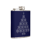 Snowflake kerstboomkolf heupfles (Rechts)