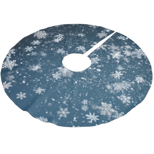 Snowflake kerstboomrok kerstboom rok (Gekanteld)