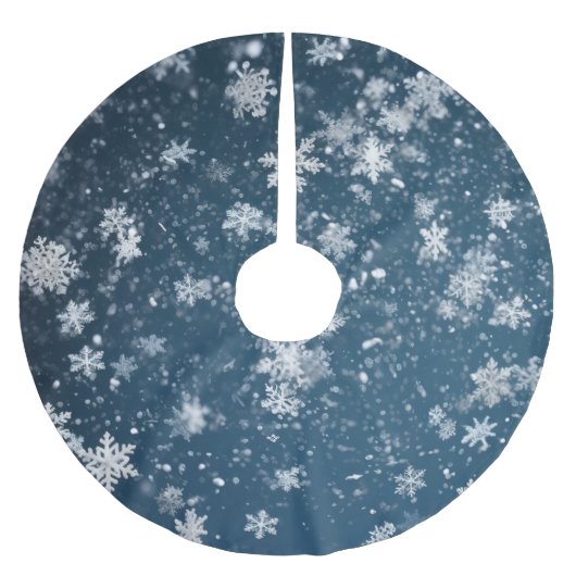 Snowflake kerstboomrok kerstboom rok (Voorkant)