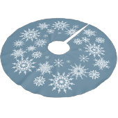 Snowflake - kerstboomrok kerstboom rok (Gekanteld)