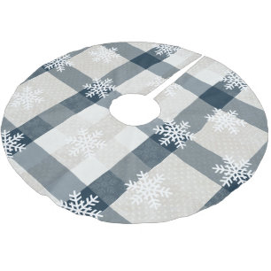Snowflake kerstboomrok kerstboom rok
