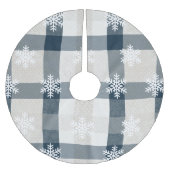 Snowflake kerstboomrok kerstboom rok (Voorkant)