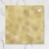 Snowflake-kerstfeestdag Bedankjes Labels (Achterkant)