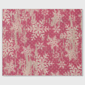 Snowflake kerstfeestdag - Robuust papier (Vlak)