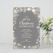 Snowflake kerstfeestdagen (Staand voorkant)