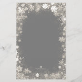 Snowflake kerstfeestdagen (Achterkant)