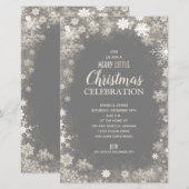 Snowflake kerstfeestdagen (Voorkant / Achterkant)