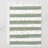 Snowflake Kerstmis Bridal Shower Uitnodiging (Achterkant)