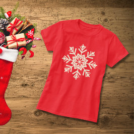 Snowflake Kerstmis T-shirt