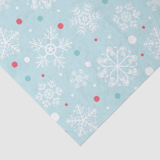 Snowflake Kerstmis Tissuepapier (Detail)