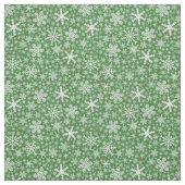 Snowflake Kerstmis | Vakantievloeistof Stof (Swatch)