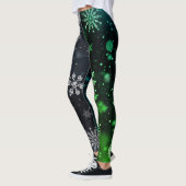 Snowflake Kerstmis/winter Leggings (Links)