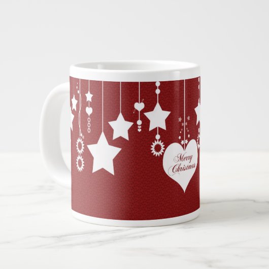 Snowflake-kerstMok Grote Koffiekop (Links)