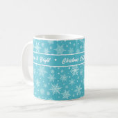 Snowflake-kerstMok Koffiemok (Voorkant links)