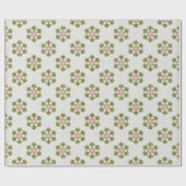 Snowflake kerstpapier cadeaupapier (Vlak)
