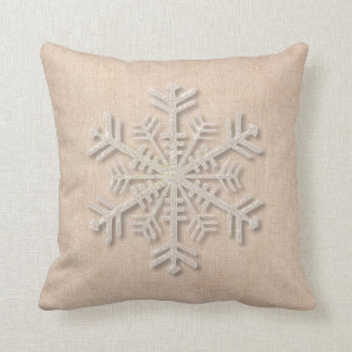 Snowflake-kerstSierkussen Kussen