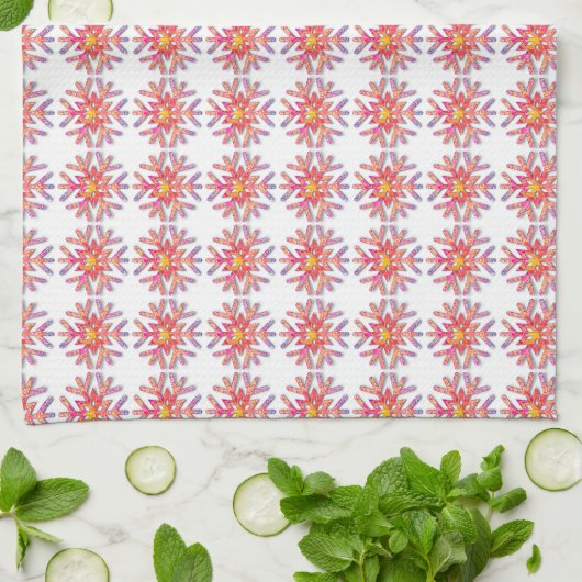 Snowflake Kitchen Towel Theedoek (Gevouwen)