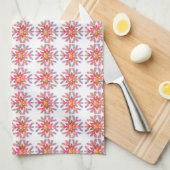 Snowflake Kitchen Towel Theedoek (Quarter Fold)