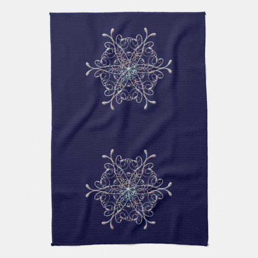 Snowflake Kitchen Towel Theedoek (Verticaal)