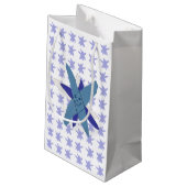 Snowflake Klein Cadeauzakje (Achterkant Gekanteld)