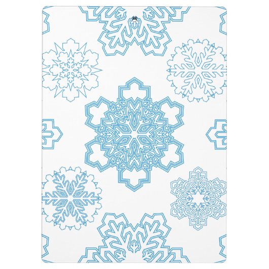 Snowflake Klembord (Achterkant)