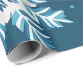 Snowflake kristallen inpakpapier (Rol Hoek)