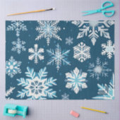 Snowflake kristallen tissuepapier (Craft)