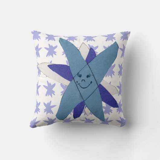 Snowflake Kussen (Achterkant)