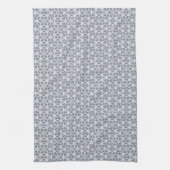 Snowflake Lace Gray Kitchen Towel Theedoek (Verticaal)