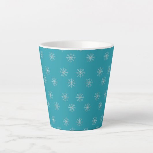 Snowflake latte mok (Voorkant)