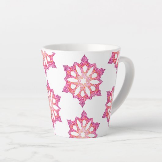 Snowflake Latte Mok (Rechterhoek)