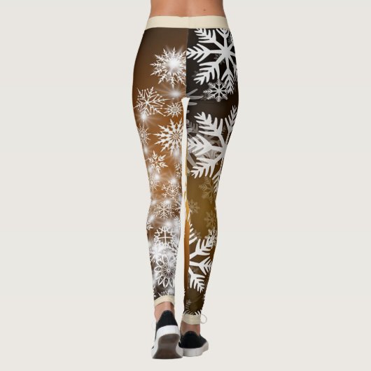 Snowflake leggings (Achterkant)