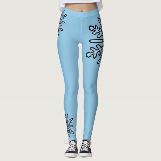 Snowflake Leggings (Voorkant)