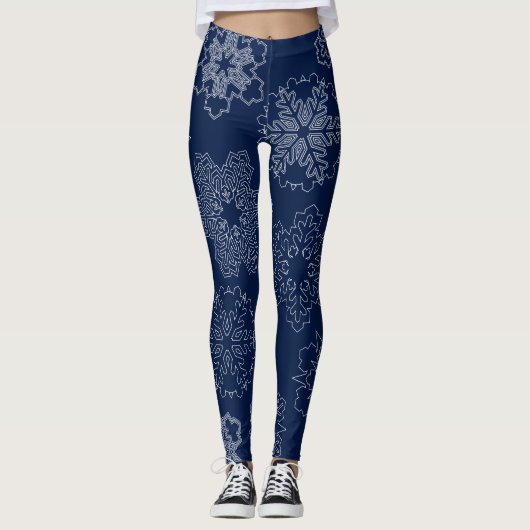 Snowflake Leggings (Voorkant)