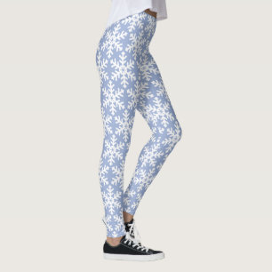 Snowflake Leggings Holiday Snowflake Leggings