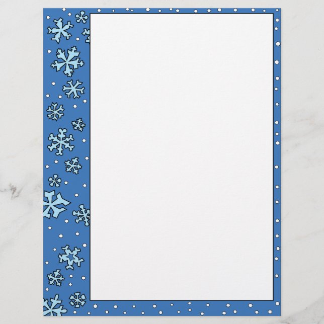 Snowflake Letterhead (Voorkant)