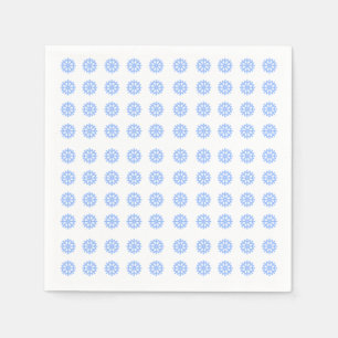 Snowflake Light Winter Pattern Servet