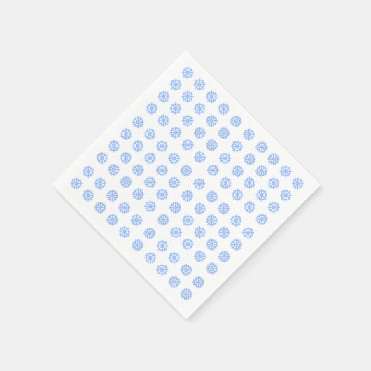 Snowflake Light Winter Pattern Servet (Hoek)